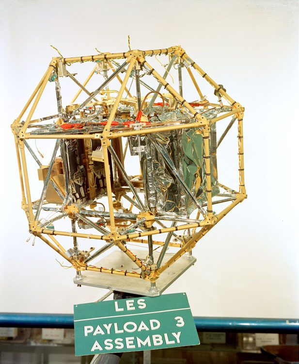 The payload assembly for LES-1 and LES-2 