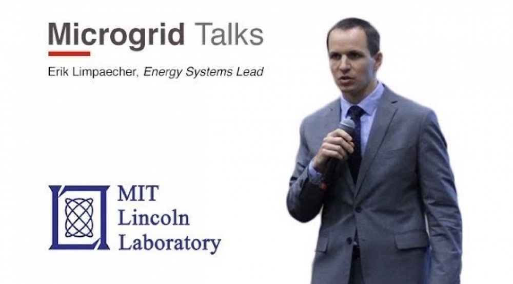 Erik Limpaecher from MIT Lincoln Laboratory tests the assumption that energy resilience for long-term outages costs more than existing energy infrastructure.