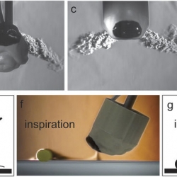 Biomimetic Sniffing Improves the Detection Performance of a 3D Printed Nose of a Dog and a Commercial Trace Vapor Detector