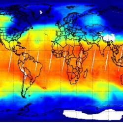 Imagery generated from data collected by ATMS on NOAA-20 