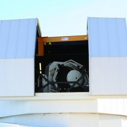 An image of the telescope of the SST